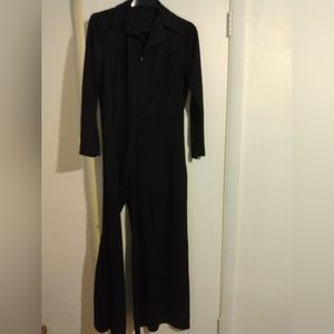 Retro Vintage Black Jumpsuit